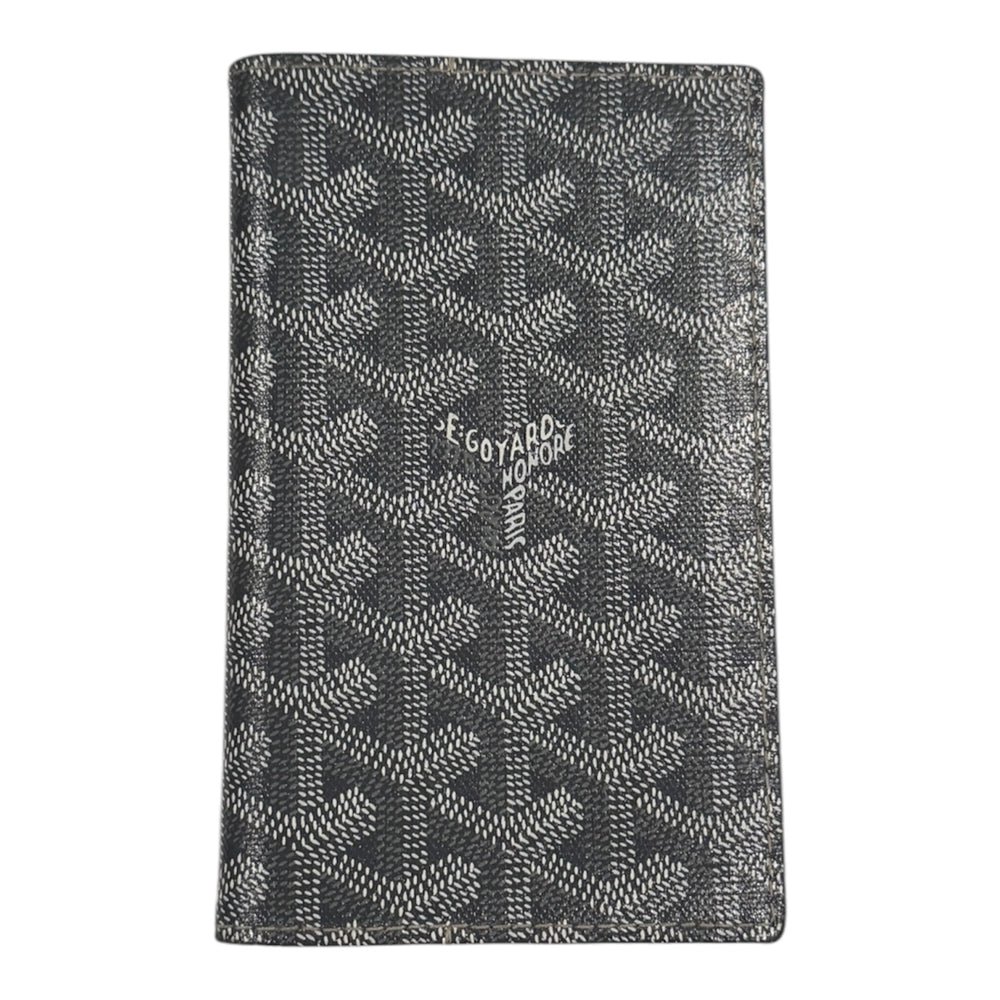 Goyard Grenelle Passport Cover Grey | Used | AGLR LLC