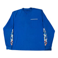 Chrome Hearts x Matty Boy Space Long-Sleeve T-Shirt Blue | Gently Used | AGLR LLC