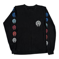 Chrome Hearts Multicolor Horseshoe Long Sleeve T-Shirt Black | Used | AGLR LLC