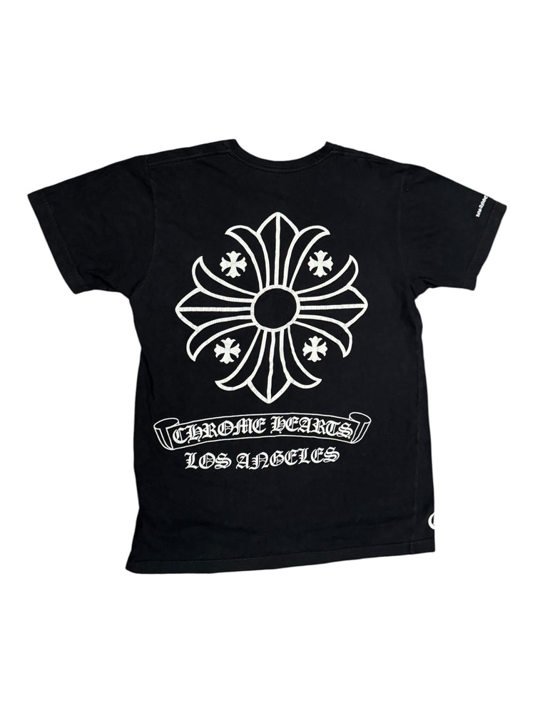 Chrome Hearts Vintage Plus Cross Los Angeles Pocket Tee Black | Gently Used | AGLR LLC