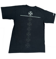 Chrome Hearts Horseshoe Vertical Cross Pocket Tee Black | Used | AGLR LLC