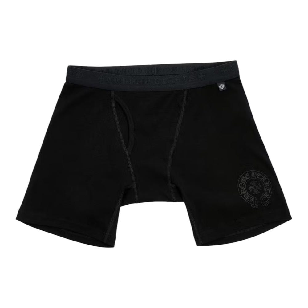 Chrome Hearts Horseshoe Cross Boxer Brief Black | New | AGLR LLC