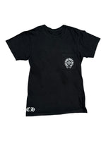 Chrome Hearts Paris Exclusive Horseshoe Pocket Tee Black | Used | AGLR LLC