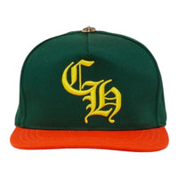 Chrome Hearts Miami Art Basel Trucker Hat Green Orange Yellow | New | AGLR LLC