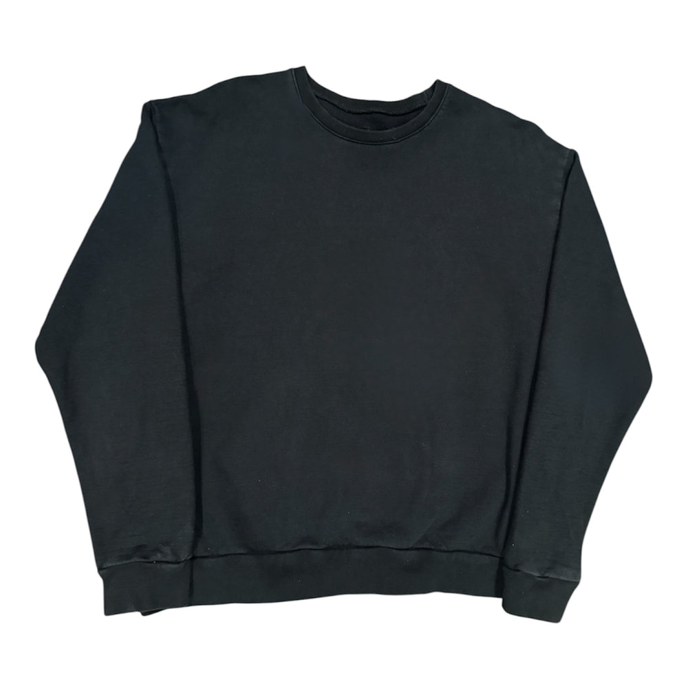 Chrome Hearts Blank Black Crewneck Sweatshirt | Used | AGLR LLC
