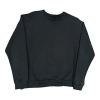 Chrome Hearts Blank Black Crewneck Sweatshirt | Used | AGLR LLC