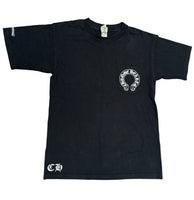 Chrome Hearts Horseshoe Vertical Cross Pocket Tee Black | Used | AGLR LLC