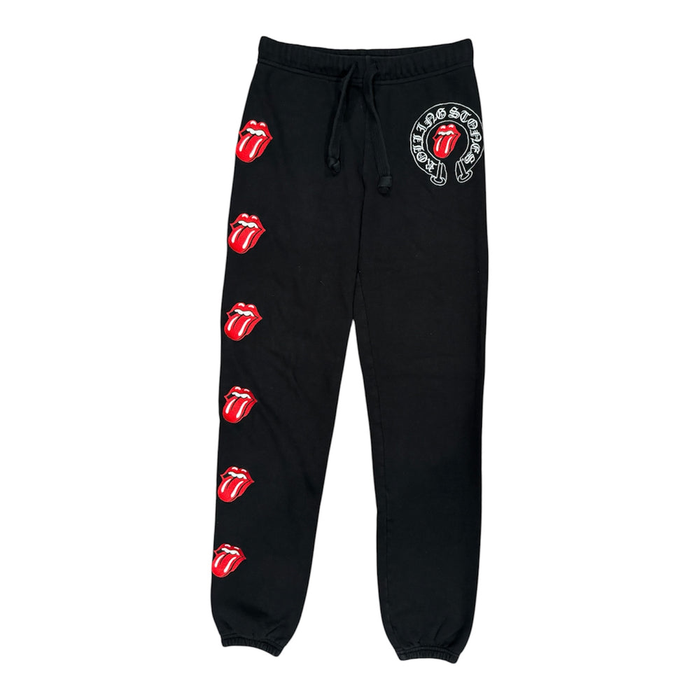 Chrome Hearts Embroidered Rolling Stones Sweatpants Small | Like New | AGLR LLC