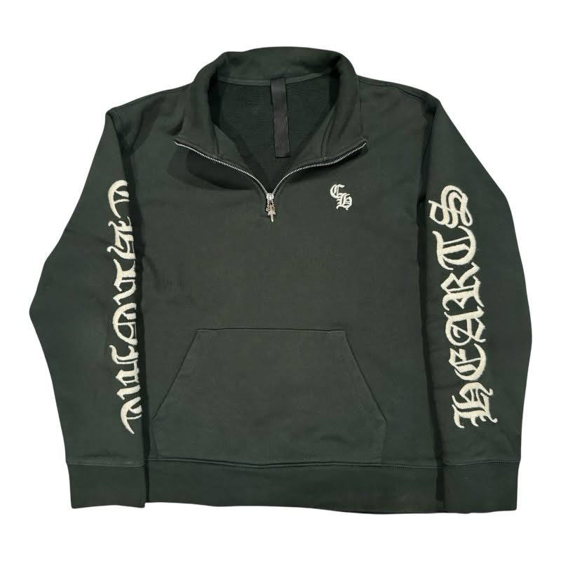Chrome Hearts Slo Ride Green Quarter Zip | Used | AGLR LLC