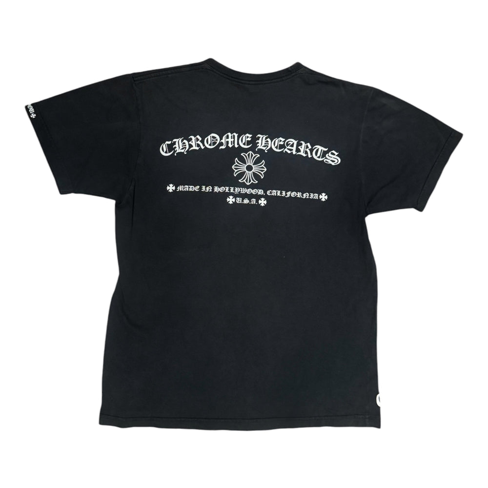 Chrome Hearts Made in Hollywood California Pocket Tee Black | Used | AGLR LLC