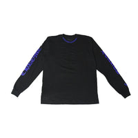 Chrome Hearts Neck Logo L/S Pocket Tee Black/Purple | New | AGLR LLC