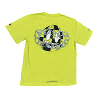 Chrome Hearts Matty Boy Link Pocket Tee Lime Green | Like New | AGLR LLC