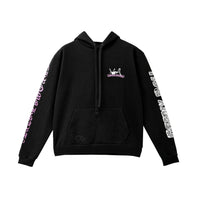 Chrome Hearts Deadly Doll Cross Crewneck Sweatshirt Black/Pink | New | AGLR LLC