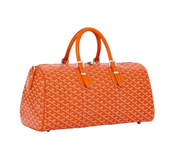 Goyard Boston 45 Duffel Bag Orange | New | AGLR LLC