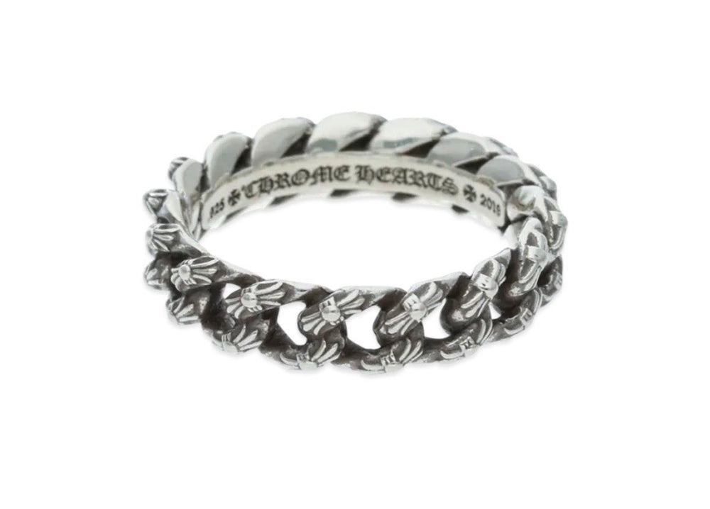 Chrome Hearts Xtra Fancy Silver Ring Size 11.5 | Authenticated | AGLR LLC